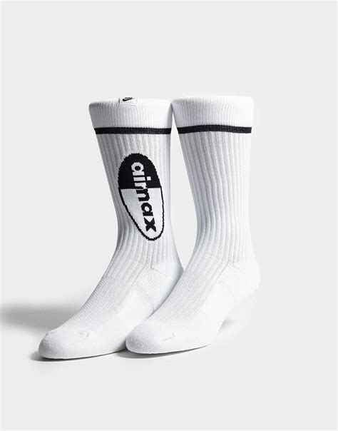 nike sportswear air max crew socken unisex weiß|White Crew Socks .